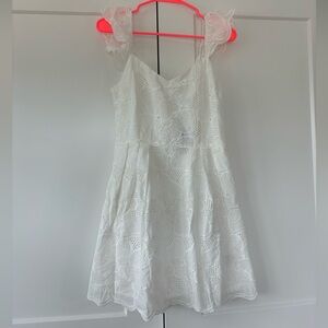 Steve Madden white mini dress. NWT